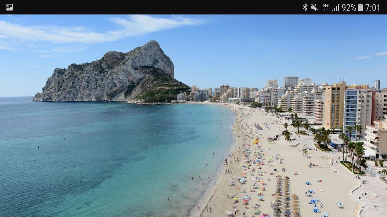 Ferienwohnung Calpe Centro Turisico Exterior foto
